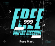 Pure Mart Avail Free Shipping On Pre-Paid Orders Worth Rs 999