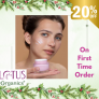 Lotus Organic Get Upto Extra 20% Off on  First Time User