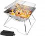 CozyCrest Charcoal Barbeque Grill Outdoor bbq Get Upto 56% Off on Amazon