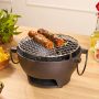 HomeEssentials Mini Cast Iron Griller Barbeque Grill Get 33% Off On Amazon:-