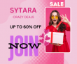 SYTARA CRAZY DEALS UP TOO 60% OFF