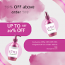 Lotus Organics Exclusive Offer 20% Off+10% Prepaid Off on order above 799