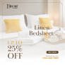 D’Decor – Linen Bedding – Up To 20% OFF On Your Orders