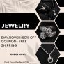 Swarovski 50% off coupon+ free shipping