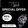 SONATA WATCHES Offer – Up To 50% OFF