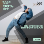 Lee-Get Up To 30% OFF On Women Bottom Wear