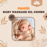 ✨ Maate Baby Massage Oil Combo – Save ₹582 Instantly! 🍼