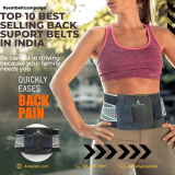 Top 10 Best Selling Back Support Belts In India