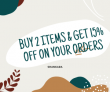 Shankara’s Buy 2 Items And Get 15% OFF On Your Order