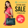 Caprese Bags- Get Up To 80% (+ Extra 5%) Off on Satchel Bags