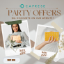 Caprese Bags- Get min 75% on Party Clutches