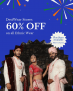 Sale Up to 60% off on Ethnic Wear