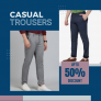 JadeBlue – Upto 50% Off – Casual Trousers & Chinos