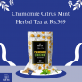 Blue Tea – Chamomile Citrus Mint Herbal Tea Only at Rs.369