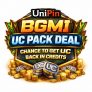UniPin BGMI UC Pack Deal – Chance to Get UC Back in Credits