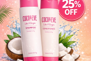 COCO&EVE SHAMPOO & CONDITIONER GET 25% OFF !!