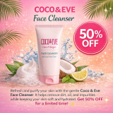 CoCo&Eve Face Cleanser Get 50 % off