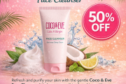 CoCo&Eve Face Cleanser Get 50 % off
