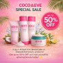 CoCo&Eve Special Sale Get 50% off !!
