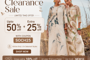 Soch Sale Bonanza – Extra 25% Savings with SOCH25