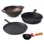 The Indus Valley Pre-Seasoned Cast Iron Cookware Set Upto 50% OFF Coupon Code
