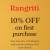 Rangriti-10% off on first purchase.