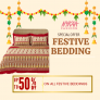 Nykaa Fashion- Get Up To 60% Off on Festive Bedding