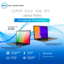 Dell-40% + Extra 5% off on website