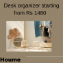 Wooden desk starting from Rs 1480