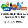 Detergents & Fabric Care – Starting At Rs 432