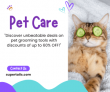 Supertails – pet grooming tools (upto 60% OFF)