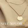 Get 30% off on Women’s necklace