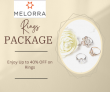 Melorra Enjoy Up to 40% OFF on Rings