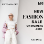 Lee-Flat 65% OFF On All Womenswear