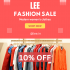LEE’S Men’s Wear – Flat 10% Off On Jeans, Shirts, Pants & More!