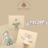 BABY FOREST – Flat 12% off on soft and wooden toys