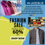 Jade Blue Stylish Office Wear Shirts: Up to 60% Off