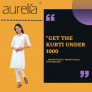 Aurelia – Kurti Under 1000