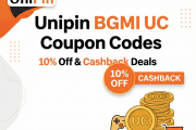 Unipin BGMI UC Coupon Codes – 10% Off & Cashback Deals