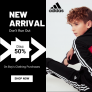 ADIDAS- Get Upto 50% Off On Boy’s Clothing Purchases