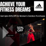 ADIDAS-Get Upto 50% Off On Women’s Outdoor Purchases
