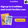Signup to KreditBee and Avail Flexible Loan