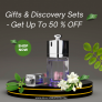 Save Up To 50% OFF On Gifts And Discovery Sets