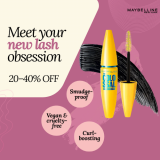 Maybelline New York – Flat 20%–40% OFF on Bestsellers