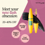 Maybelline New York – Flat 20%–40% OFF on Bestsellers