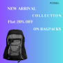 Flat 20% OFF On Purchase Of Fossil Bagpacks