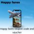 happy fares promo code and discount up to 10% off