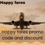 happy fares promo code and discount up to 10% off