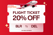 Air India Express – Up to 20% off flight bookings