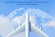 Air India Express – Get Upto 50% Off Base Fares For Defense Personnel